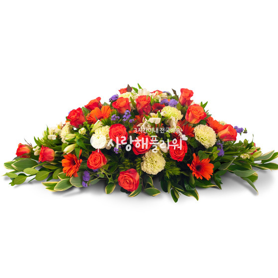 장미꽃사방화
